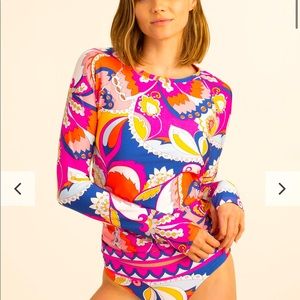 🆕 Trina Turk SEVILLA LONG SLEEVE SWIM TEE